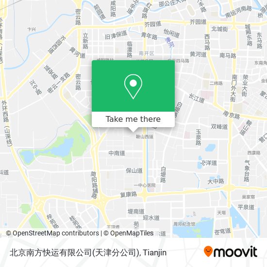 北京南方快运有限公司(天津分公司) map