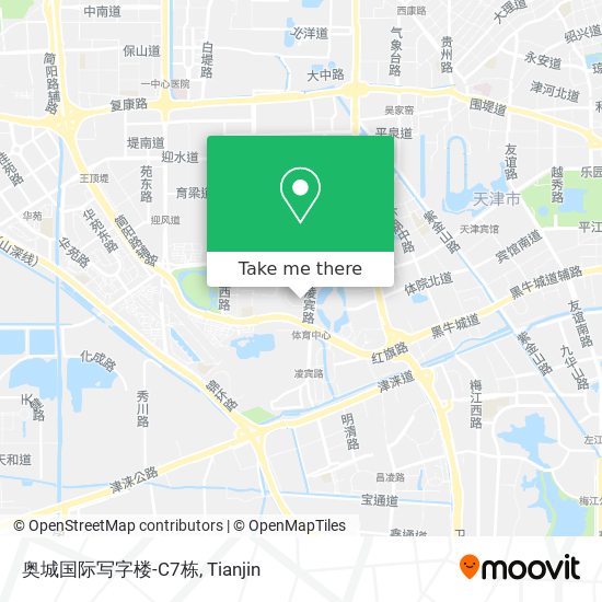 奥城国际写字楼-C7栋 map