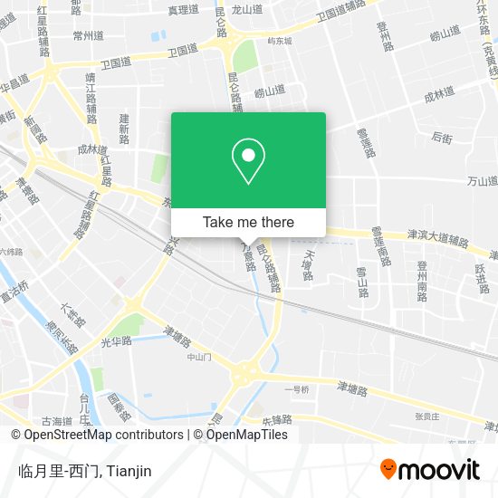 临月里-西门 map