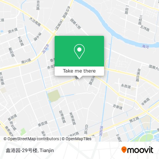 鑫港园-29号楼 map