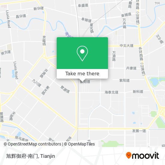 旭辉御府-南门 map
