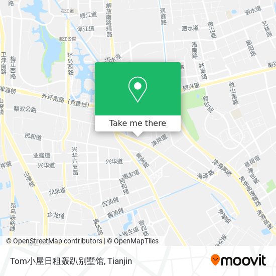 Tom小屋日租轰趴别墅馆 map