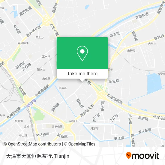 天津市天堂恒源茶行 map