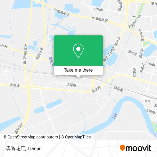 滨尚花店 map