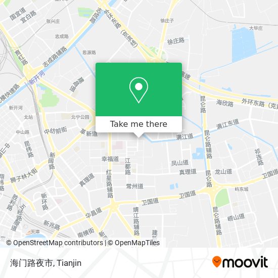 海门路夜市 map