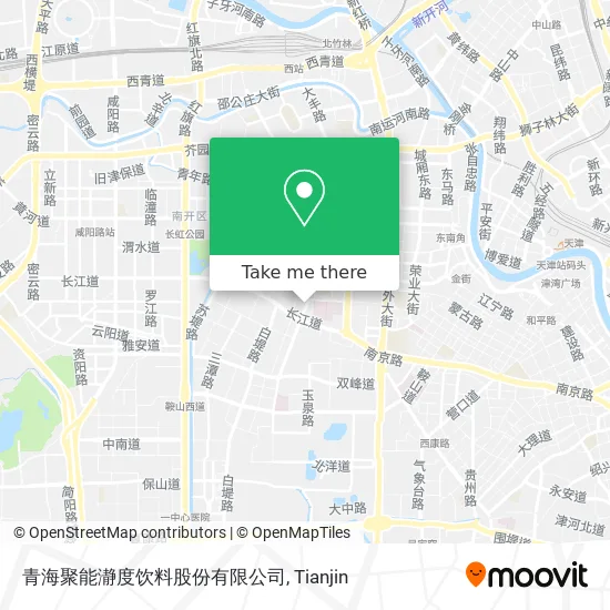 青海聚能瀞度饮料股份有限公司 map