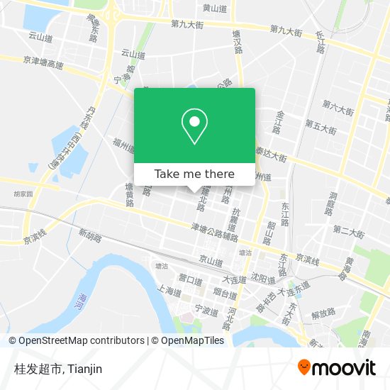 桂发超市 map