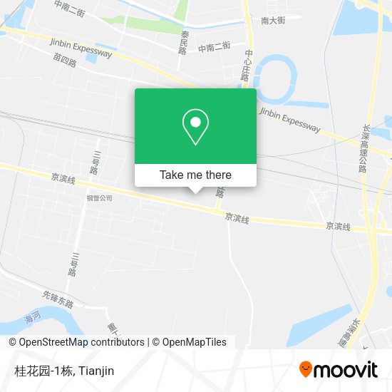桂花园-1栋 map