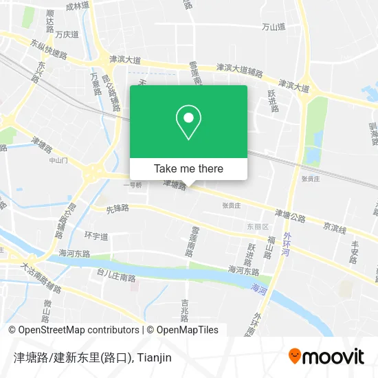 津塘路/建新东里(路口) map