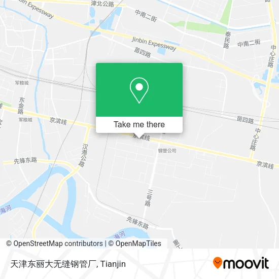 天津东丽大无缝钢管厂 map