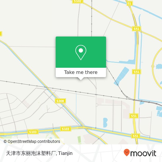 天津市东丽泡沫塑料厂 map
