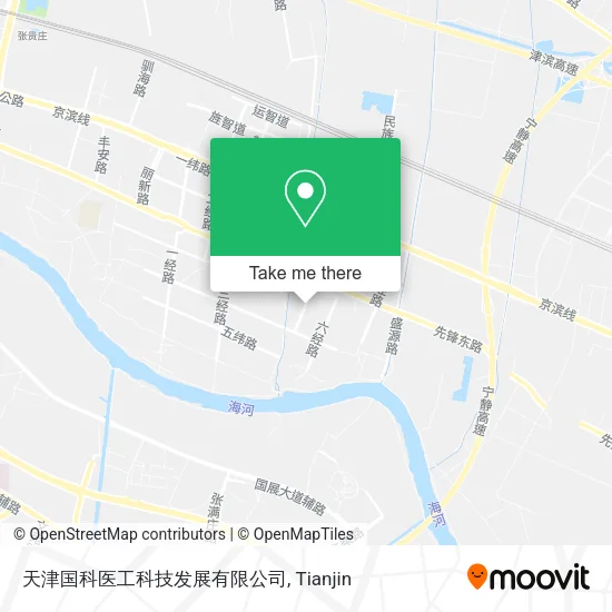 天津国科医工科技发展有限公司 map