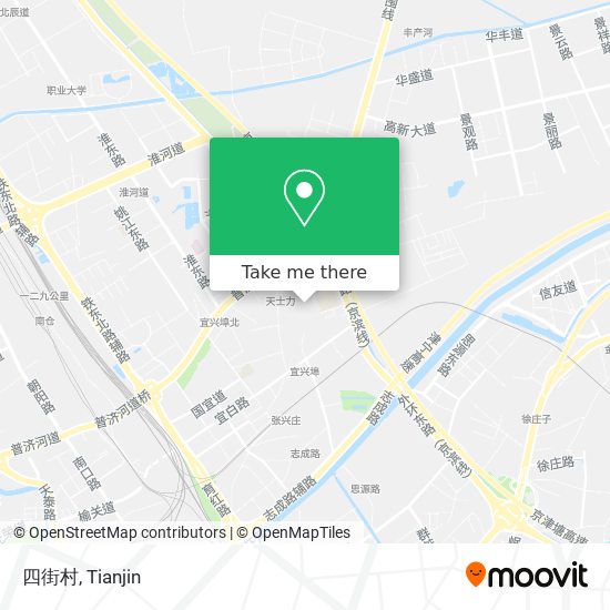 四街村 map