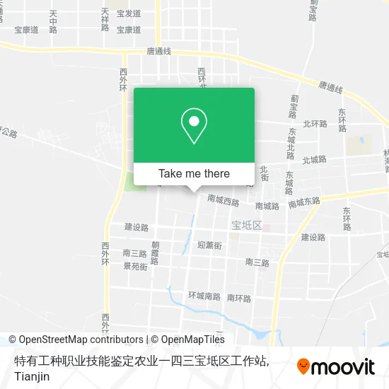 特有工种职业技能鉴定农业一四三宝坻区工作站 map