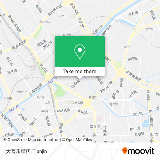 大喜乐婚庆 map