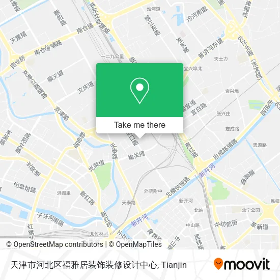天津市河北区福雅居装饰装修设计中心 map