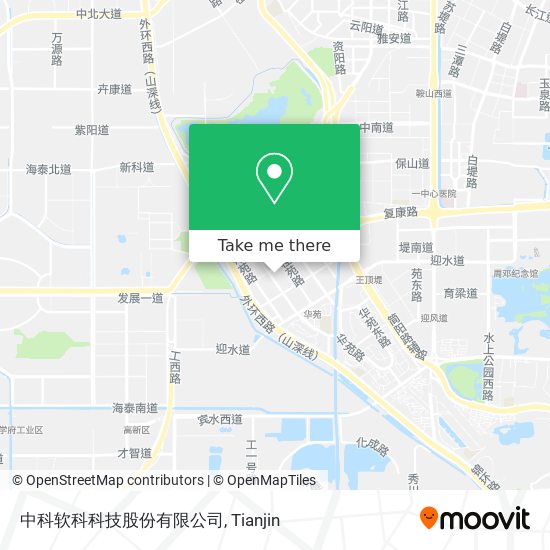 中科软科科技股份有限公司 map