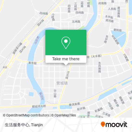 生活服务中心 map