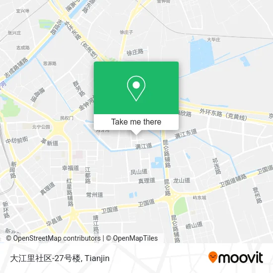 大江里社区-27号楼 map