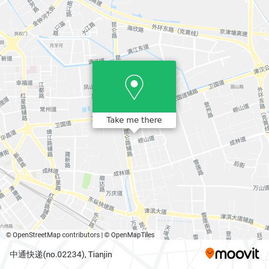 中通快递(no.02234) map