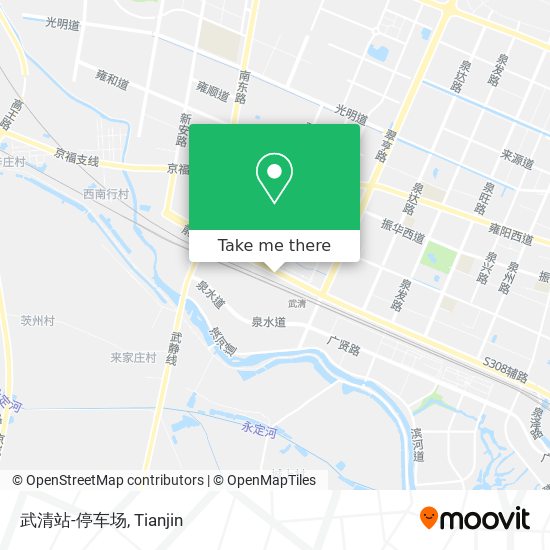 武清站-停车场 map