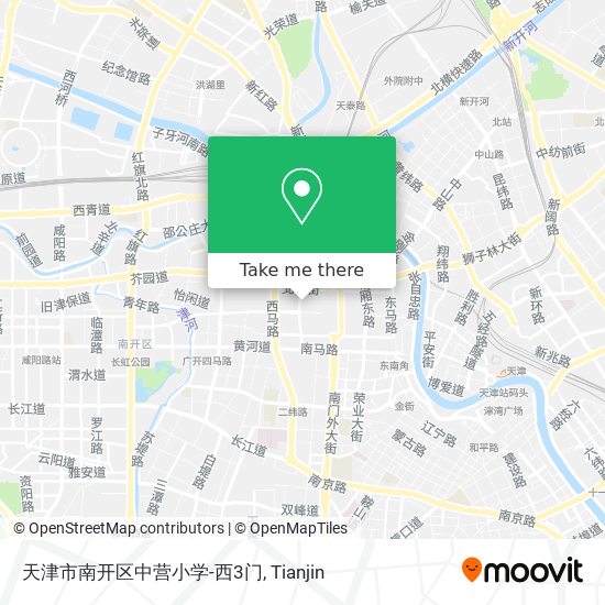 天津市南开区中营小学-西3门 map