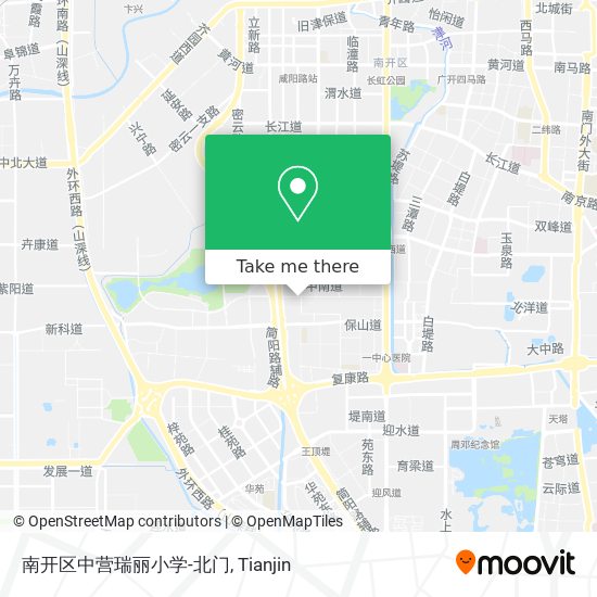 南开区中营瑞丽小学-北门 map