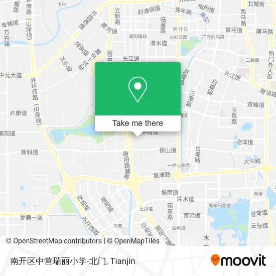 南开区中营瑞丽小学-北门 map
