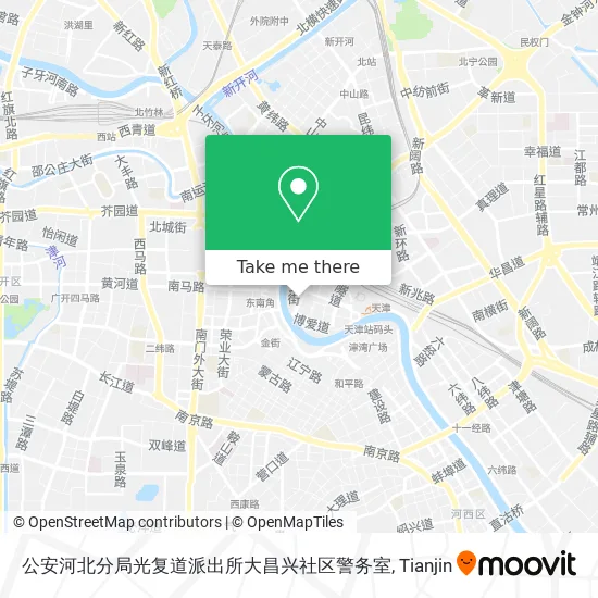 公安河北分局光复道派出所大昌兴社区警务室 map