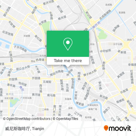 威尼斯咖啡厅 map