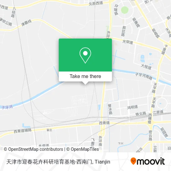 天津市迎春花卉科研培育基地-西南门 map