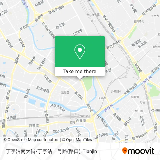 丁字沽南大街/丁字沽一号路(路口) map