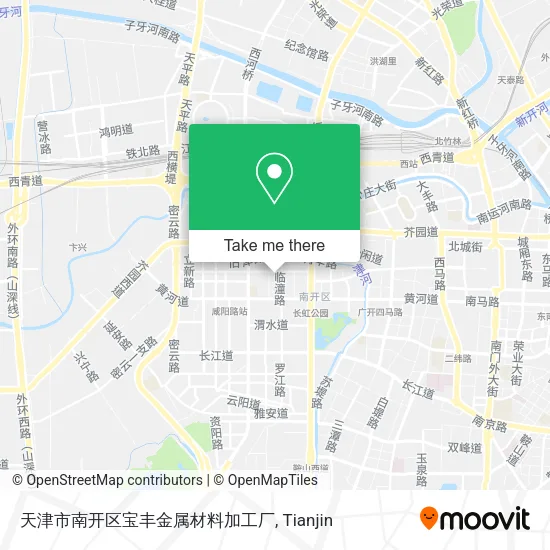 天津市南开区宝丰金属材料加工厂 map
