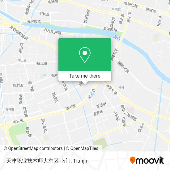 天津职业技术师大东区-南门 map