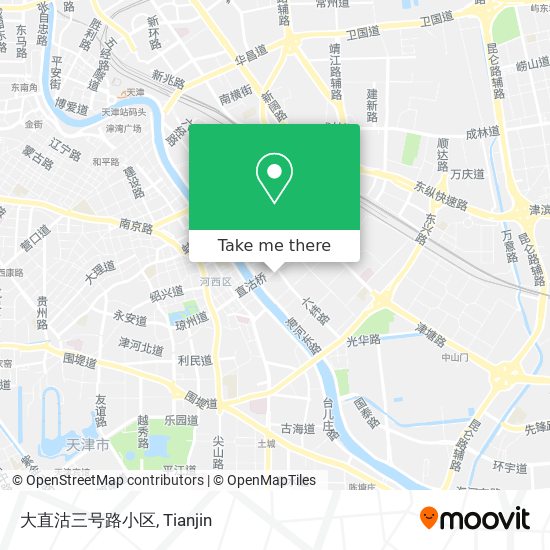 大直沽三号路小区 map
