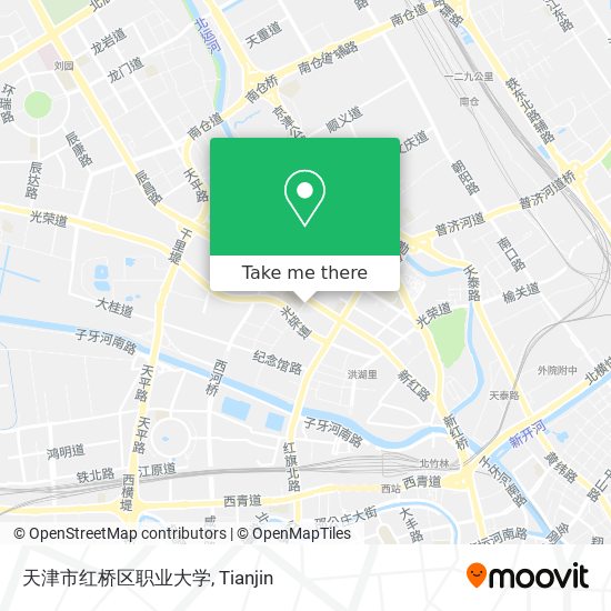 天津市红桥区职业大学 map