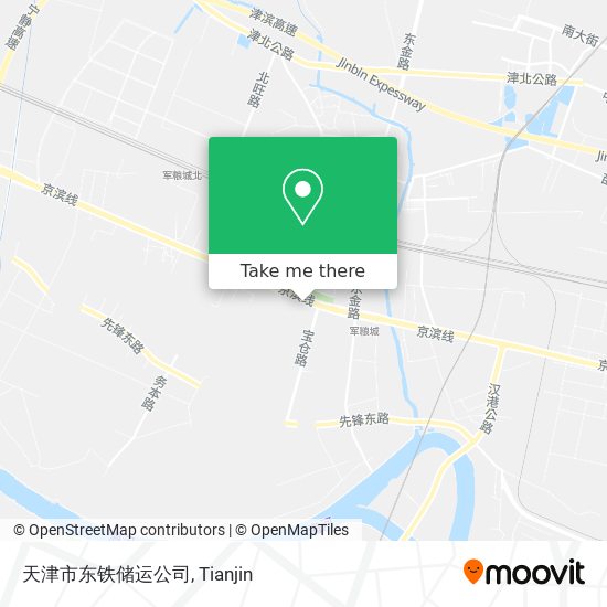 天津市东铁储运公司 map