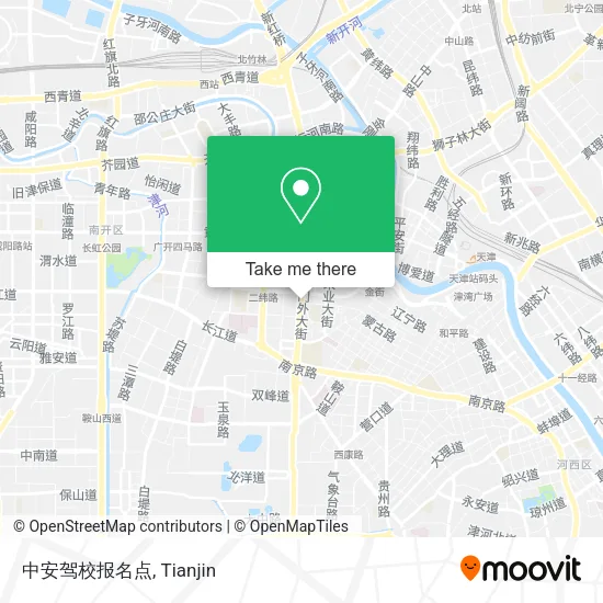 中安驾校报名点 map