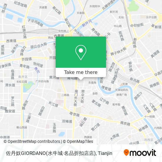 佐丹奴GIORDANO(水牛城·名品折扣店店) map