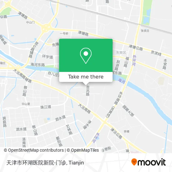 天津市环湖医院新院-门诊 map