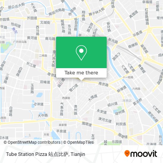 Tube Station Pizza 站点比萨 map
