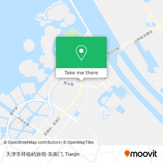 天津市祥临屿旅馆-东南门 map