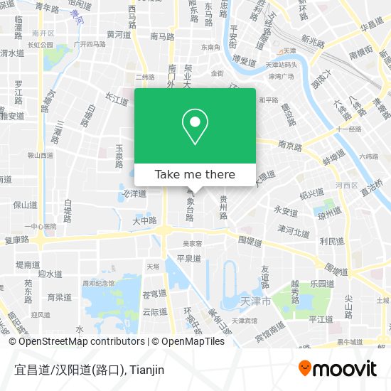 宜昌道/汉阳道(路口) map