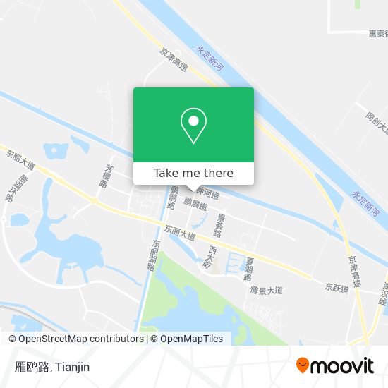 雁鸥路 map