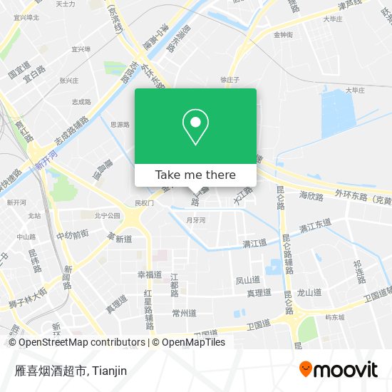 雁喜烟酒超市 map
