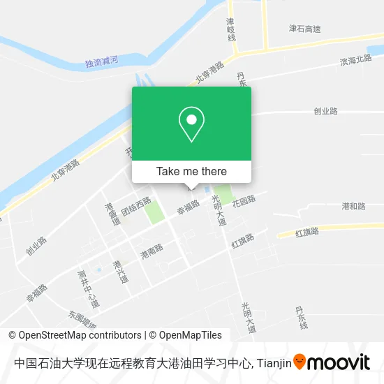 中国石油大学现在远程教育大港油田学习中心 map