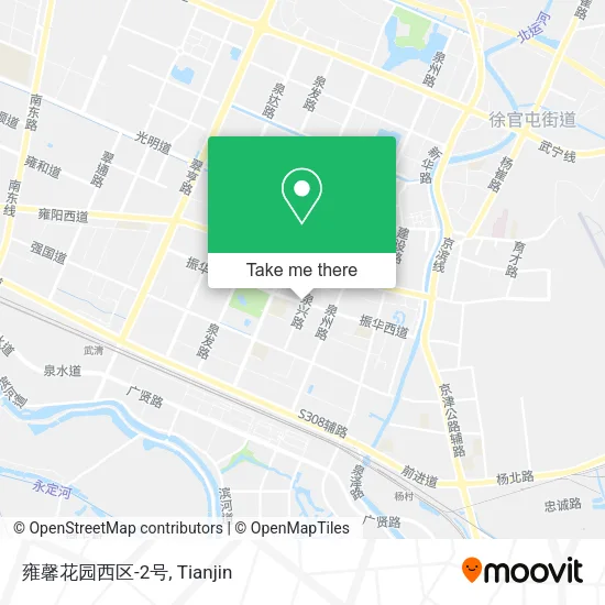 雍馨花园西区-2号 map
