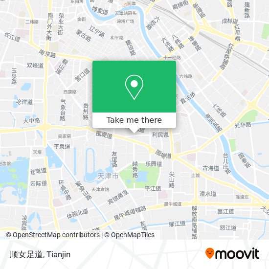 顺女足道 map