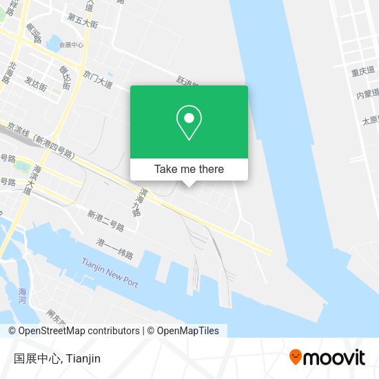 国展中心 map