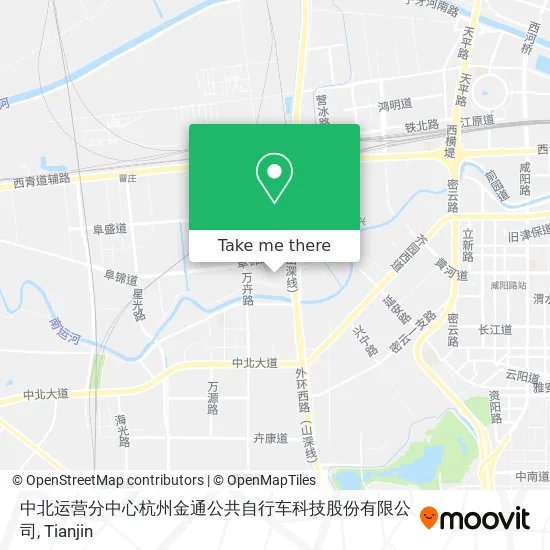 中北运营分中心杭州金通公共自行车科技股份有限公司 map